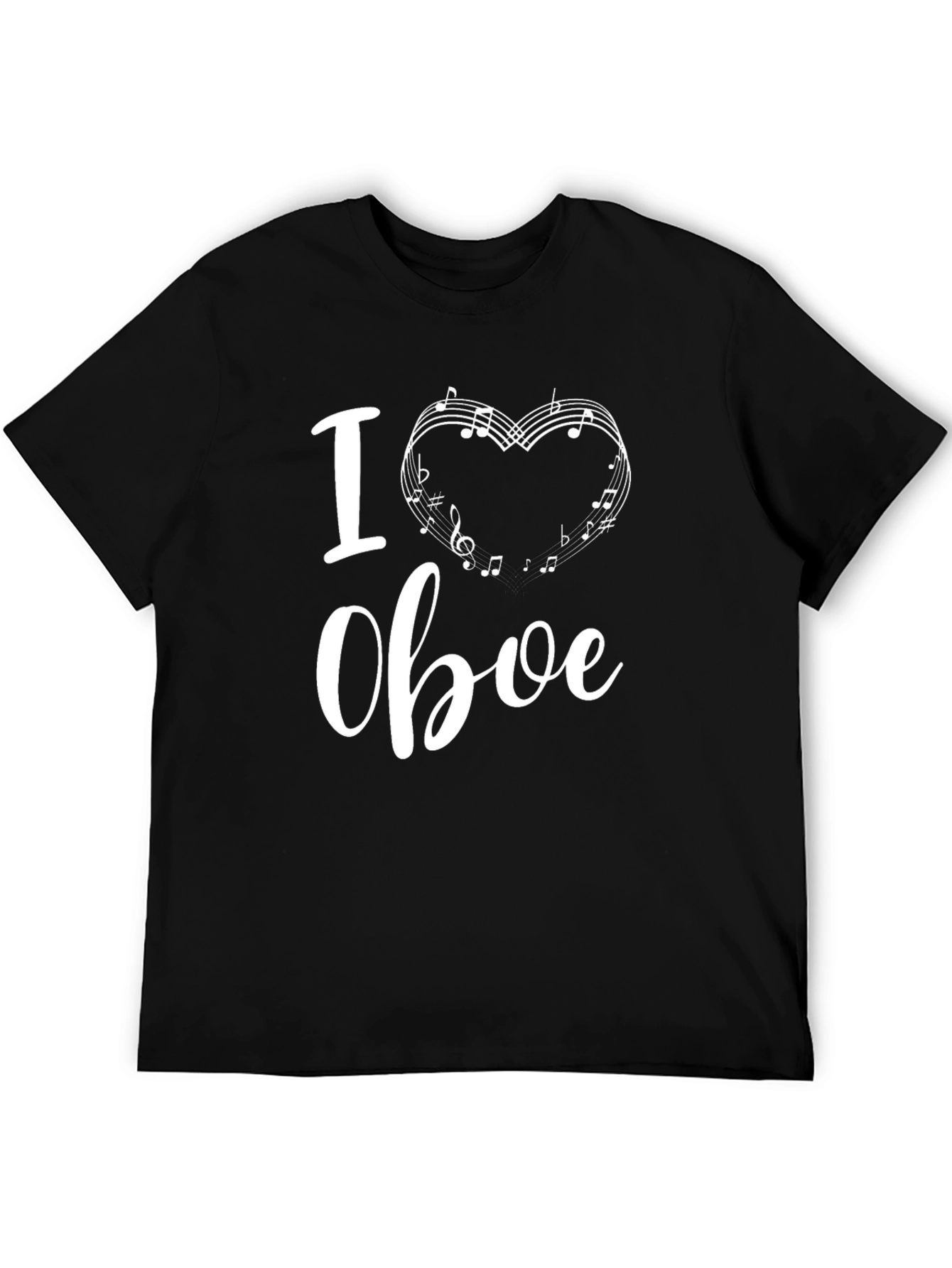 I Heart Oboe T-Shirt Music Lover Tee