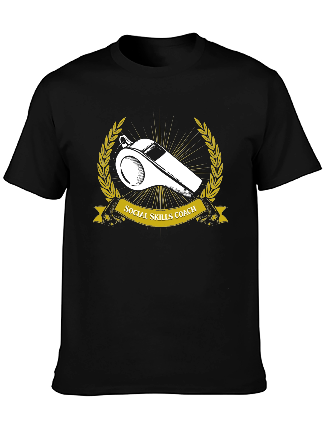 Social Skills Coach T-Shirt - Whistle Graphic Tee