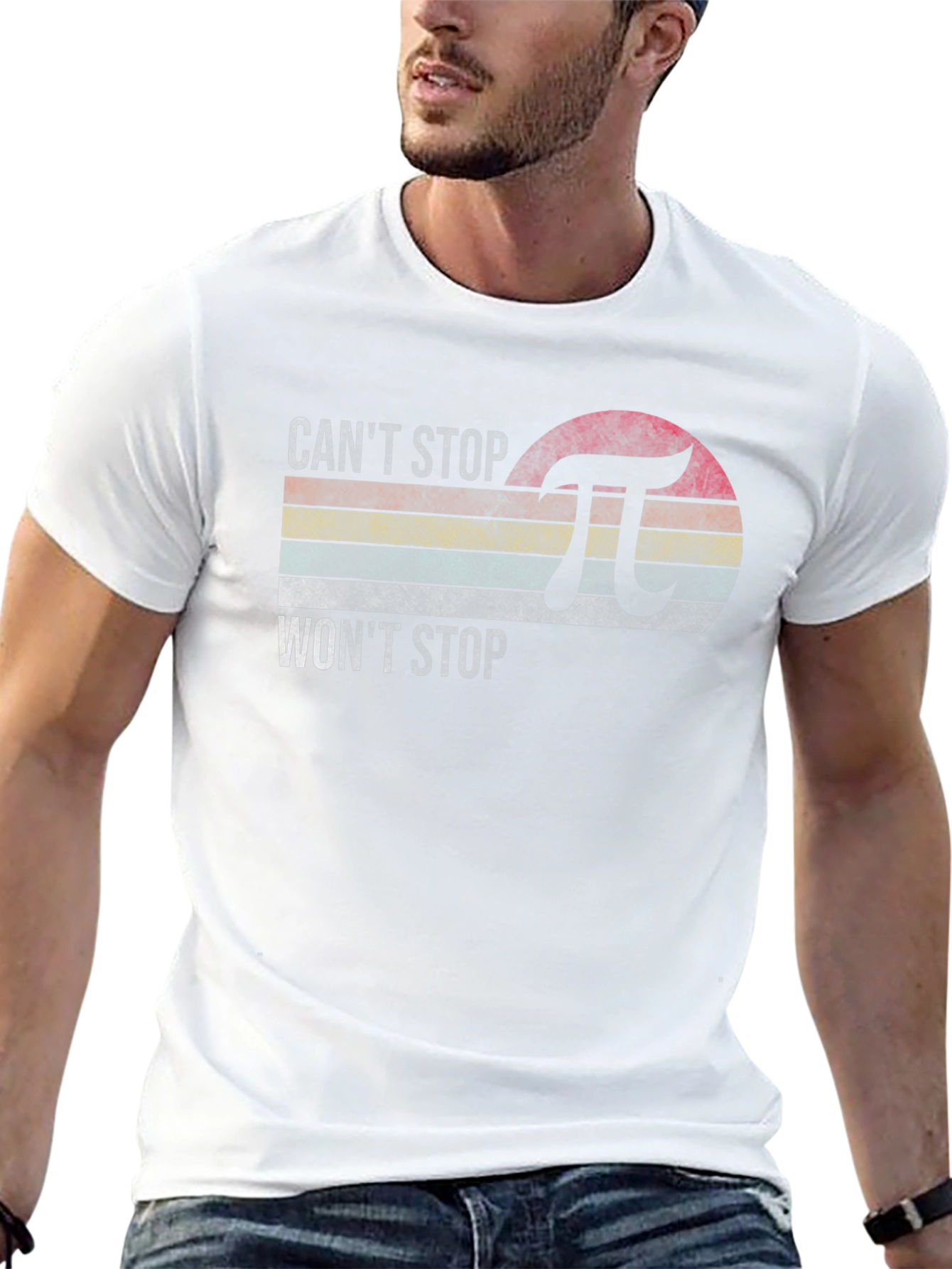 Cant Stop Wont Stop Pi Graphic T-Shirt