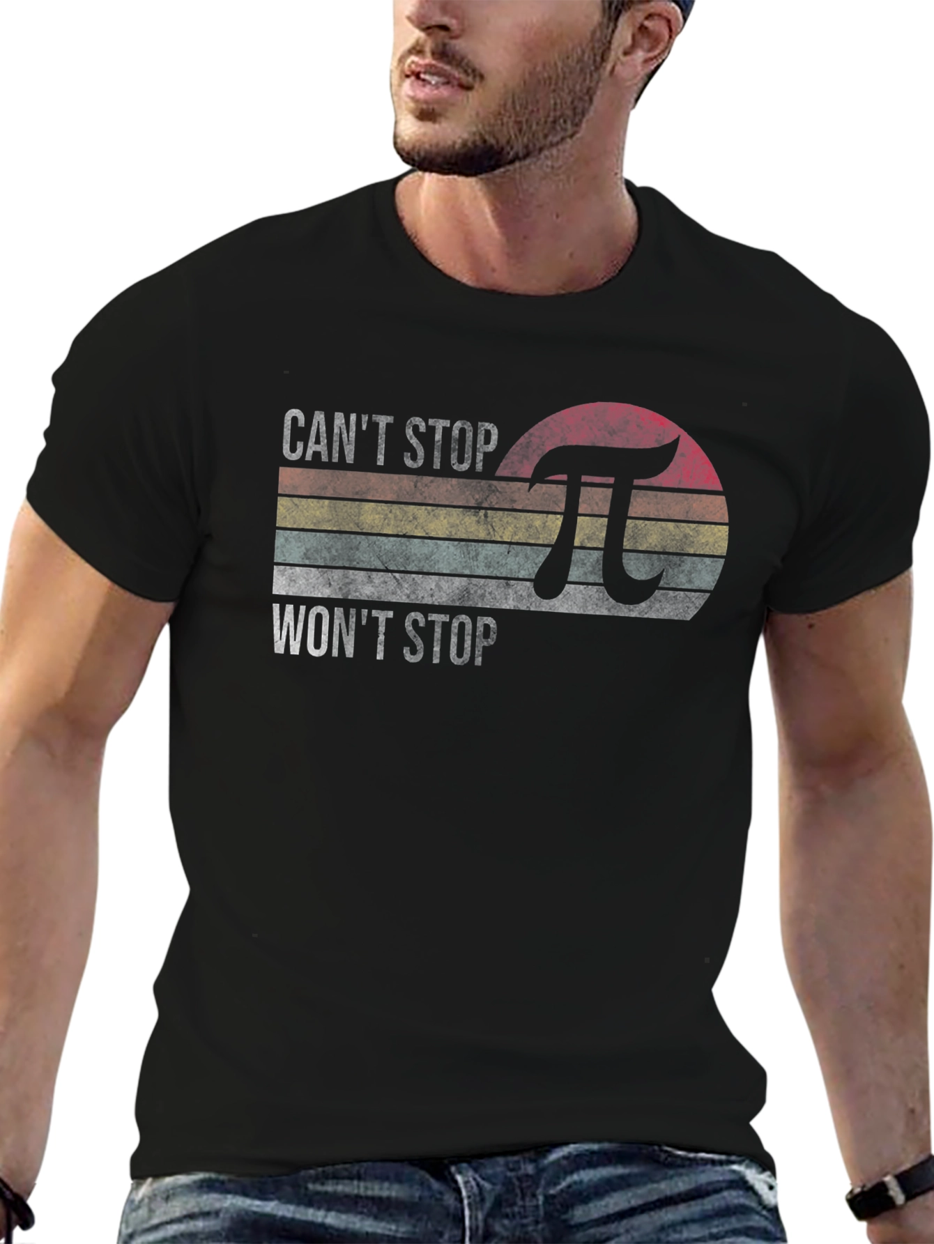 Cant Stop Wont Stop Pi Graphic T-Shirt
