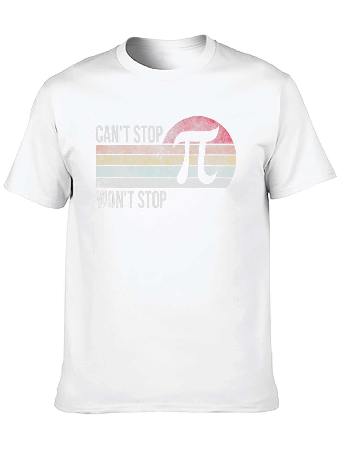 Cant Stop Wont Stop Pi Graphic T-Shirt