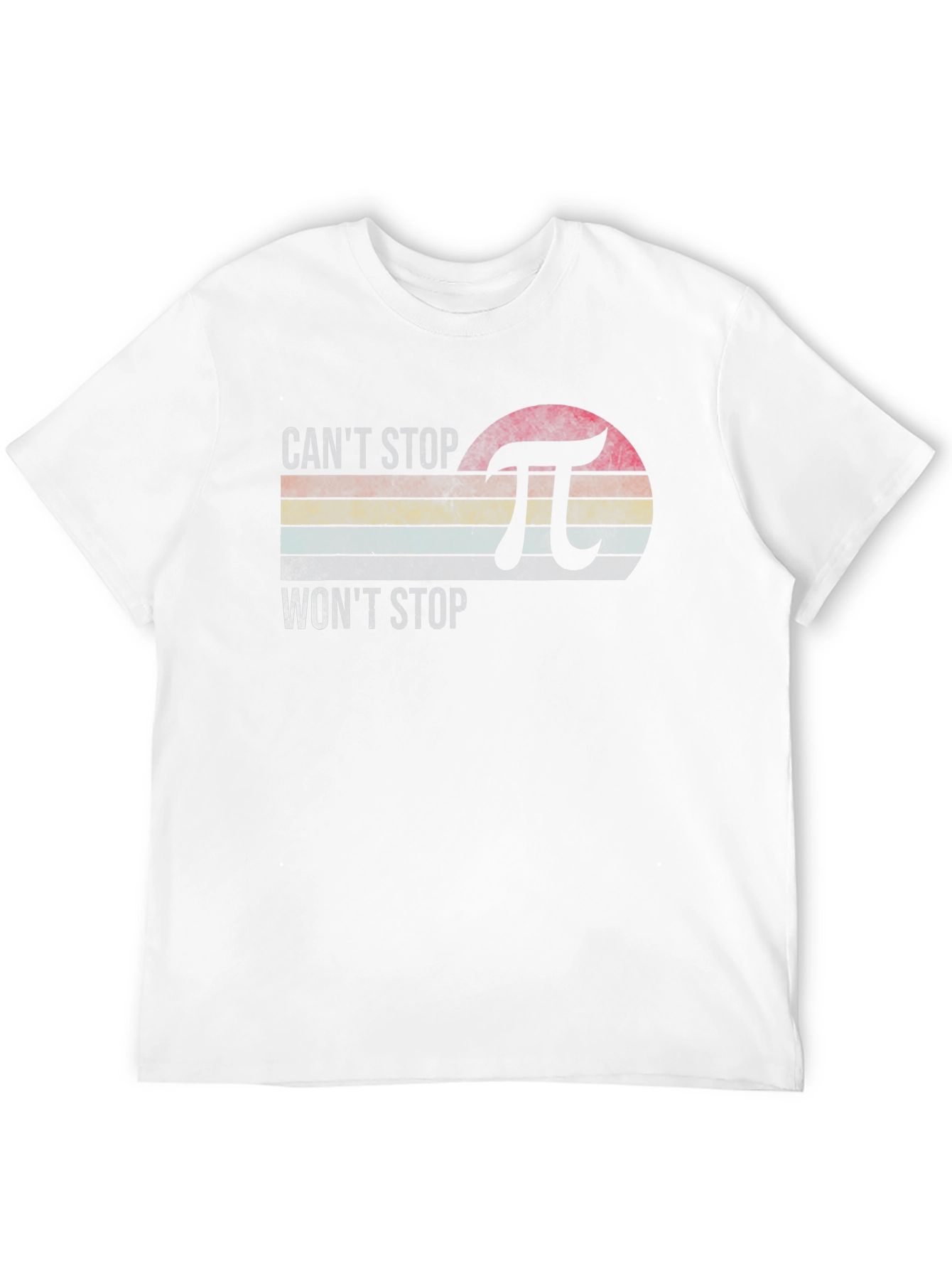 Cant Stop Wont Stop Pi Graphic T-Shirt