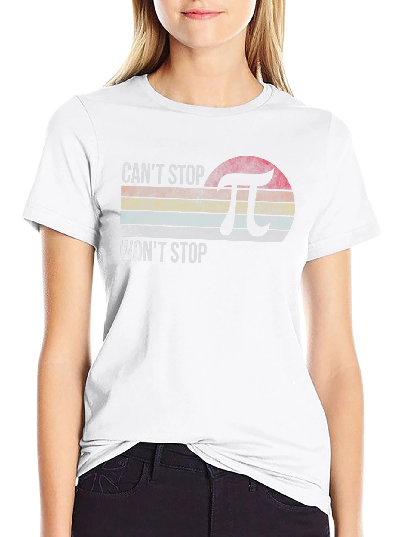 Cant Stop Wont Stop Pi Graphic T-Shirt