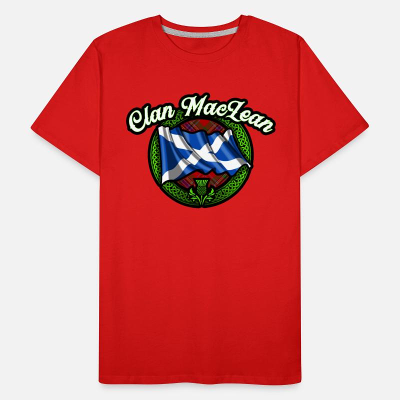 Clan MacLean Tartan Scottish St Andrews Flag