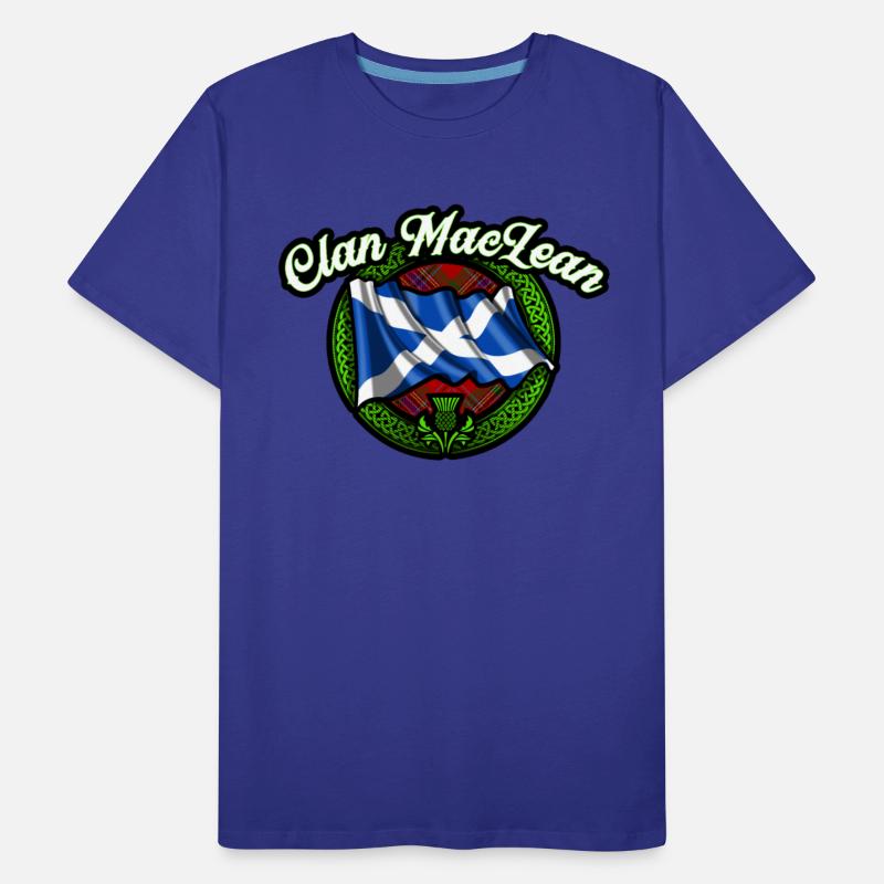 Clan MacLean Tartan Scottish St Andrews Flag