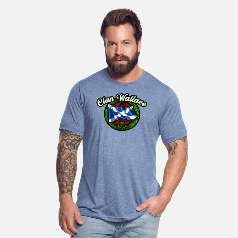 Clan Wallace Tartan Scottish St Andrews Flag