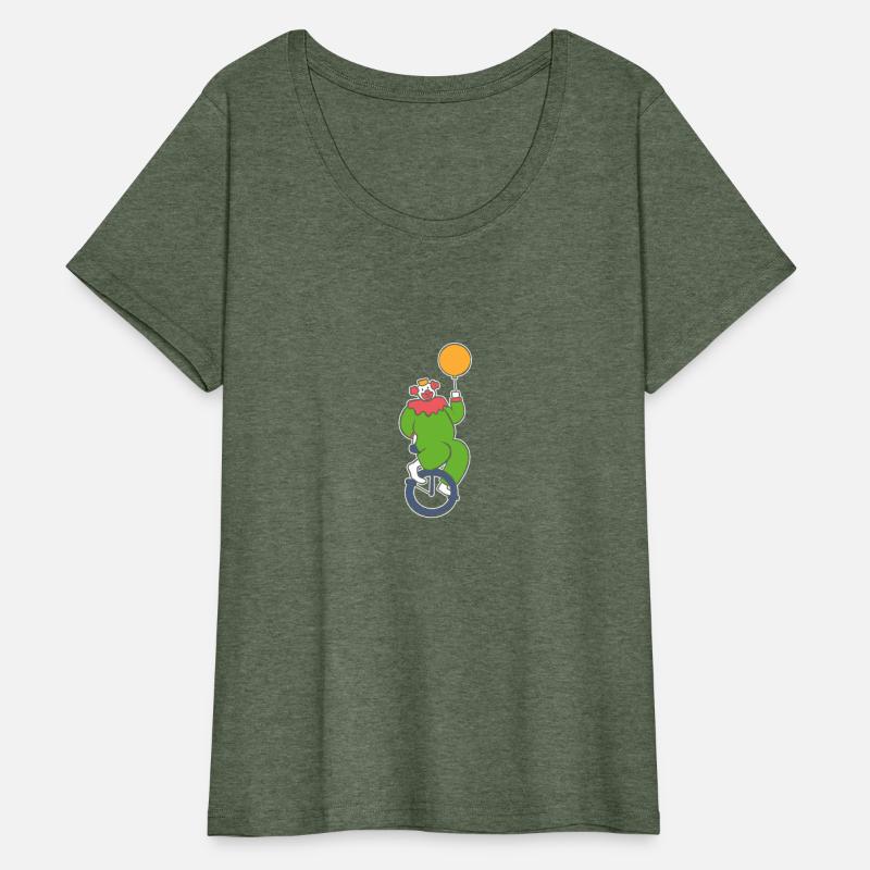 Clown Unicycling Clowns Gift