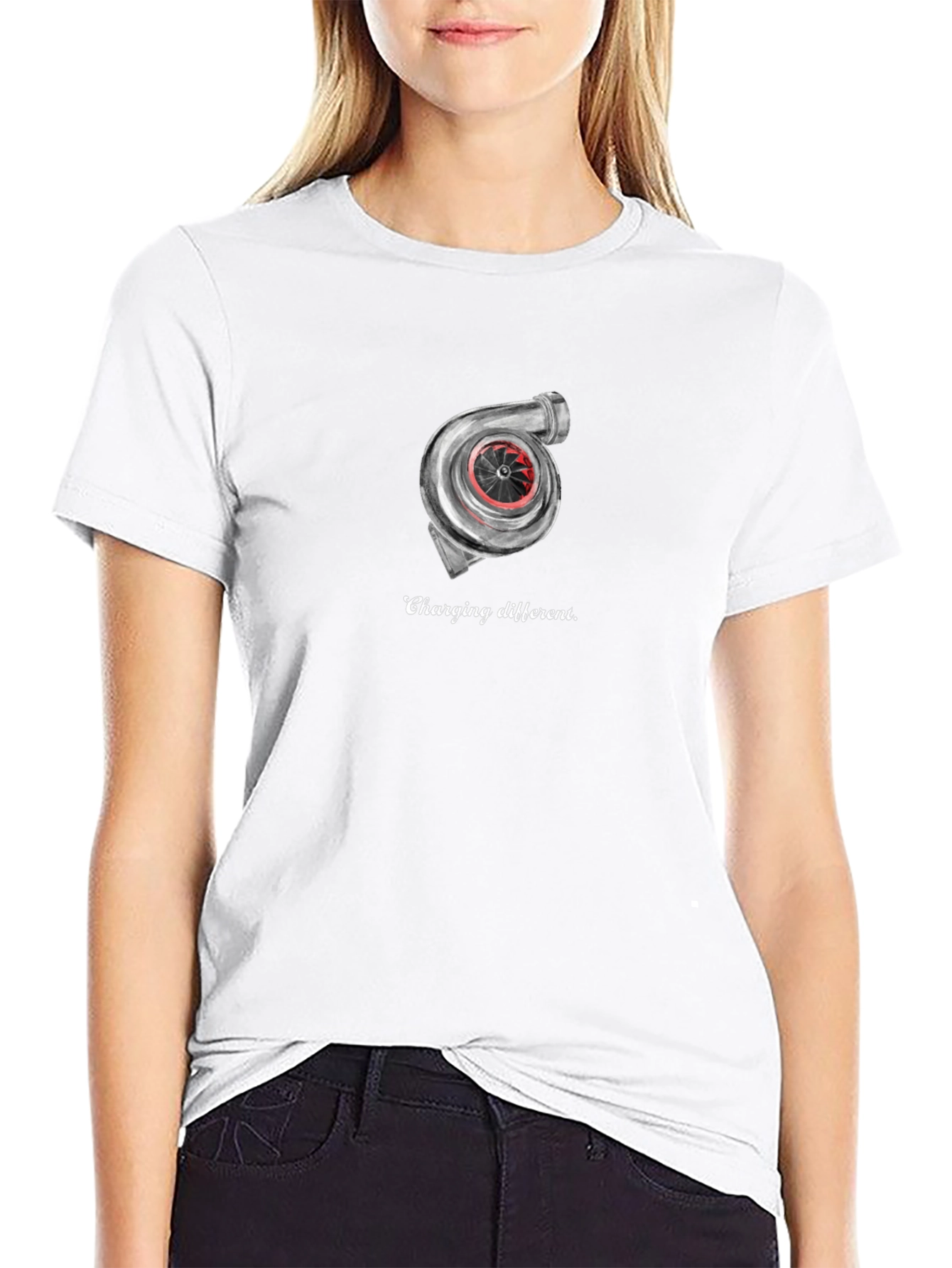Charging Different Turbo T-Shirt