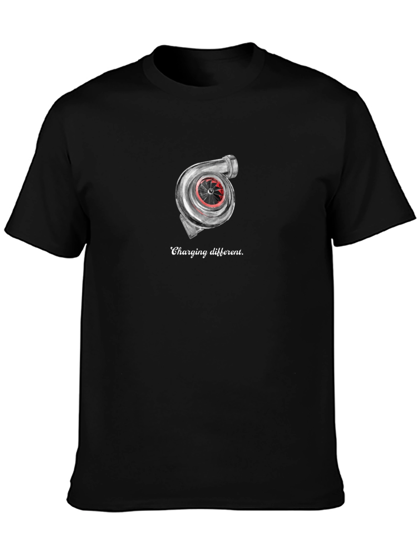 Charging Different Turbo T-Shirt