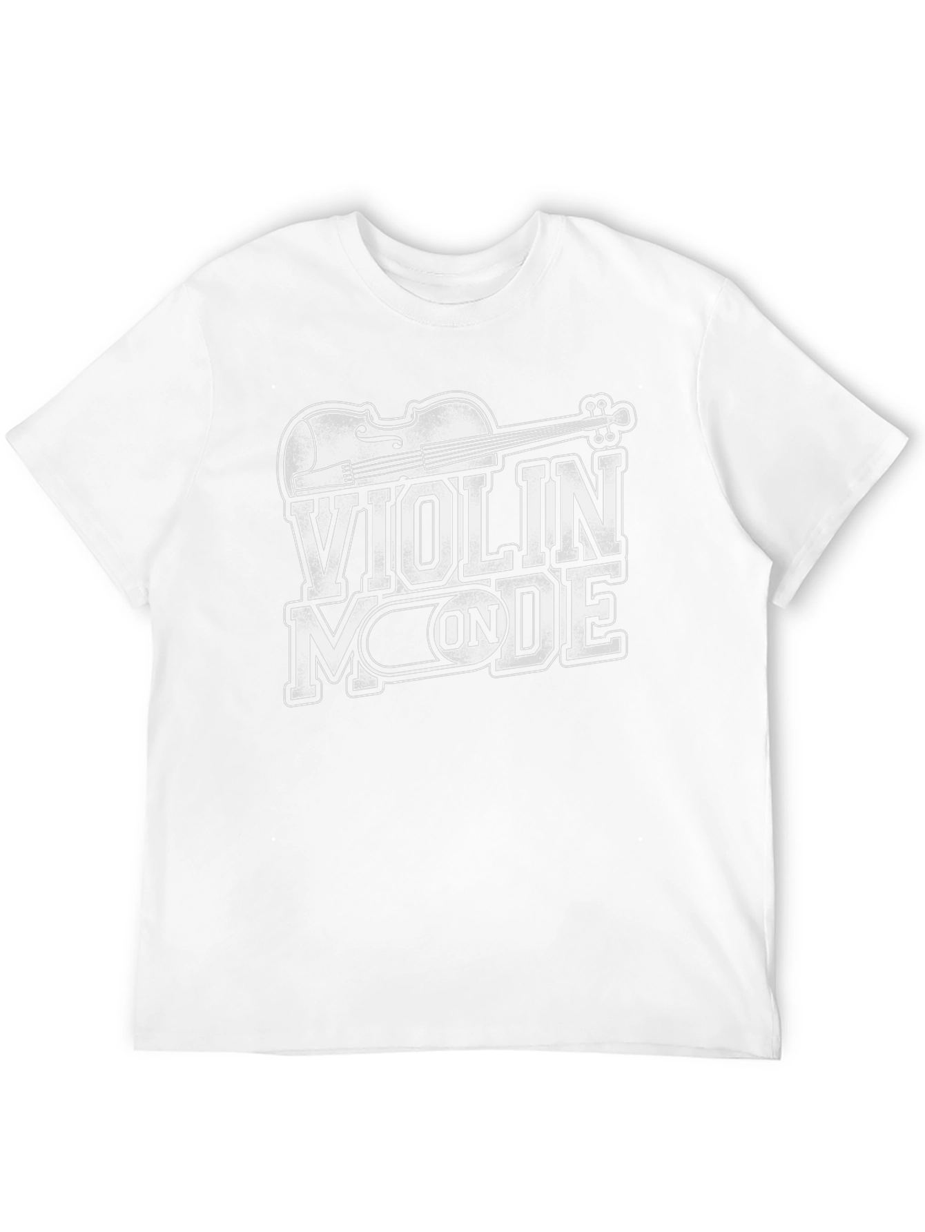 Violin Mode On Graphic T-Shirt