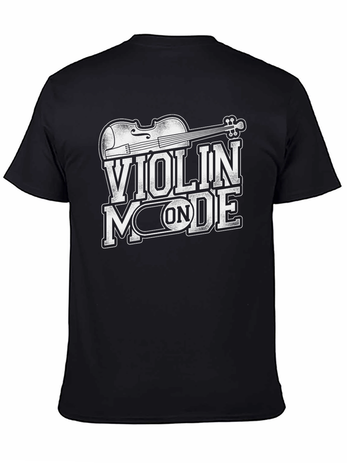 Violin Mode On Graphic T-Shirt