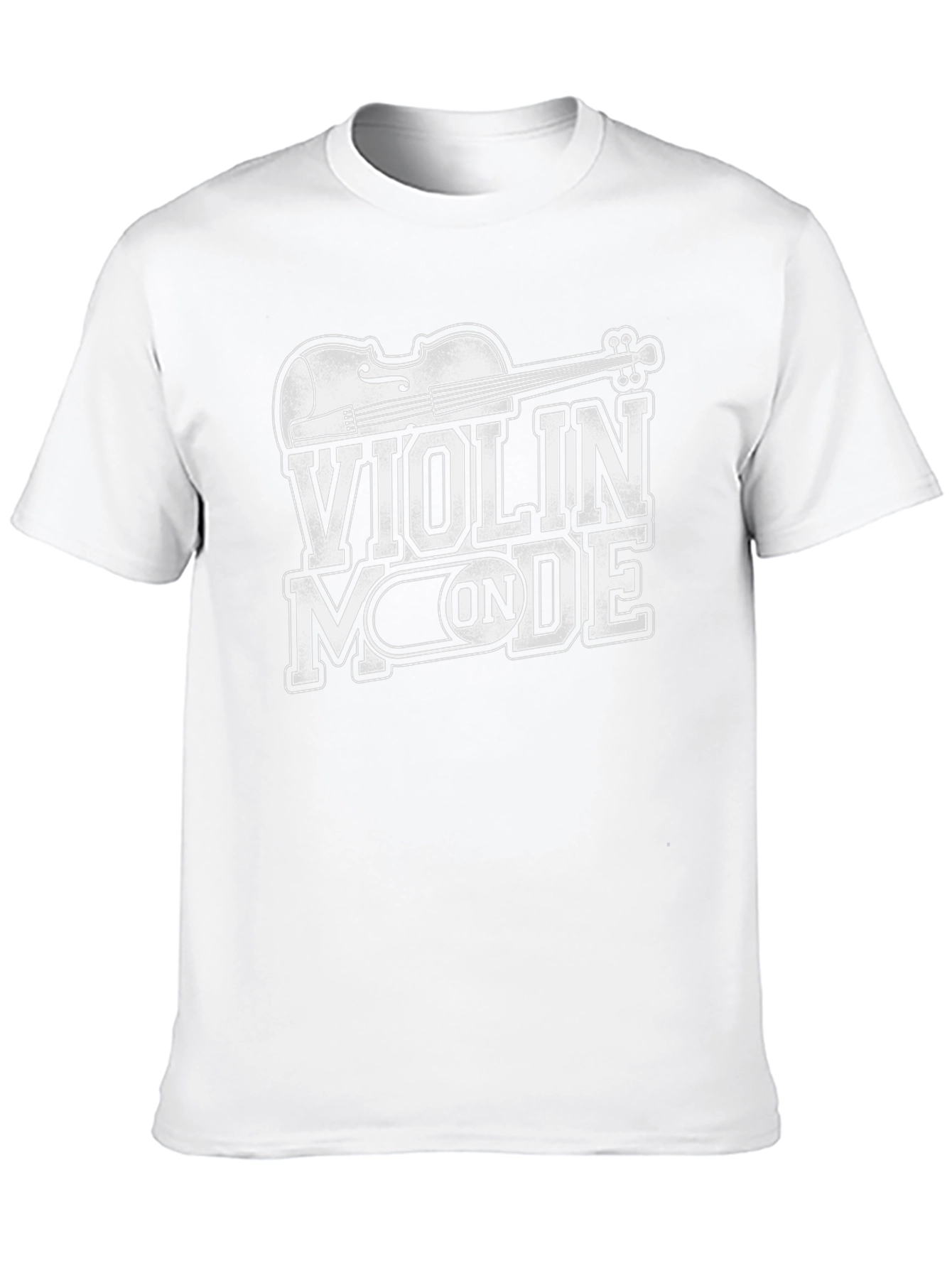 Violin Mode On Graphic T-Shirt
