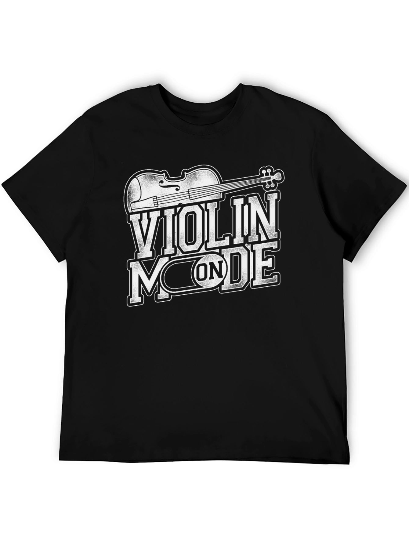 Violin Mode On Graphic T-Shirt