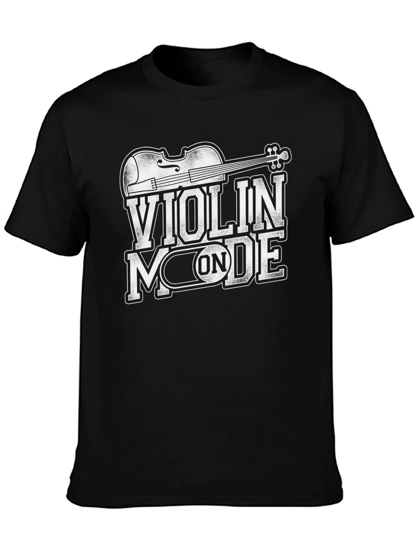 Violin Mode On Graphic T-Shirt