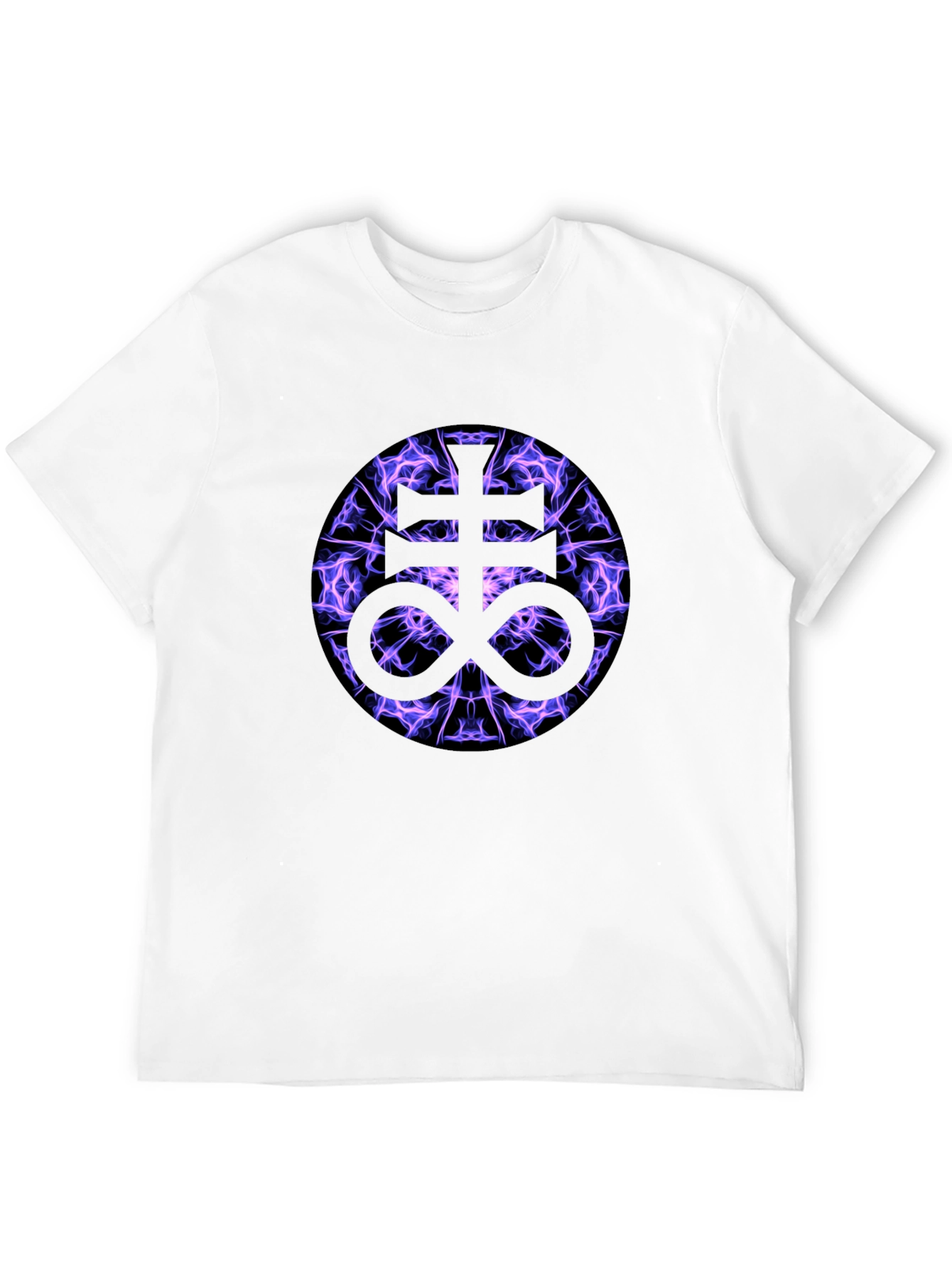 Leviathan Cross T-Shirt - Gothic Symbol Tee