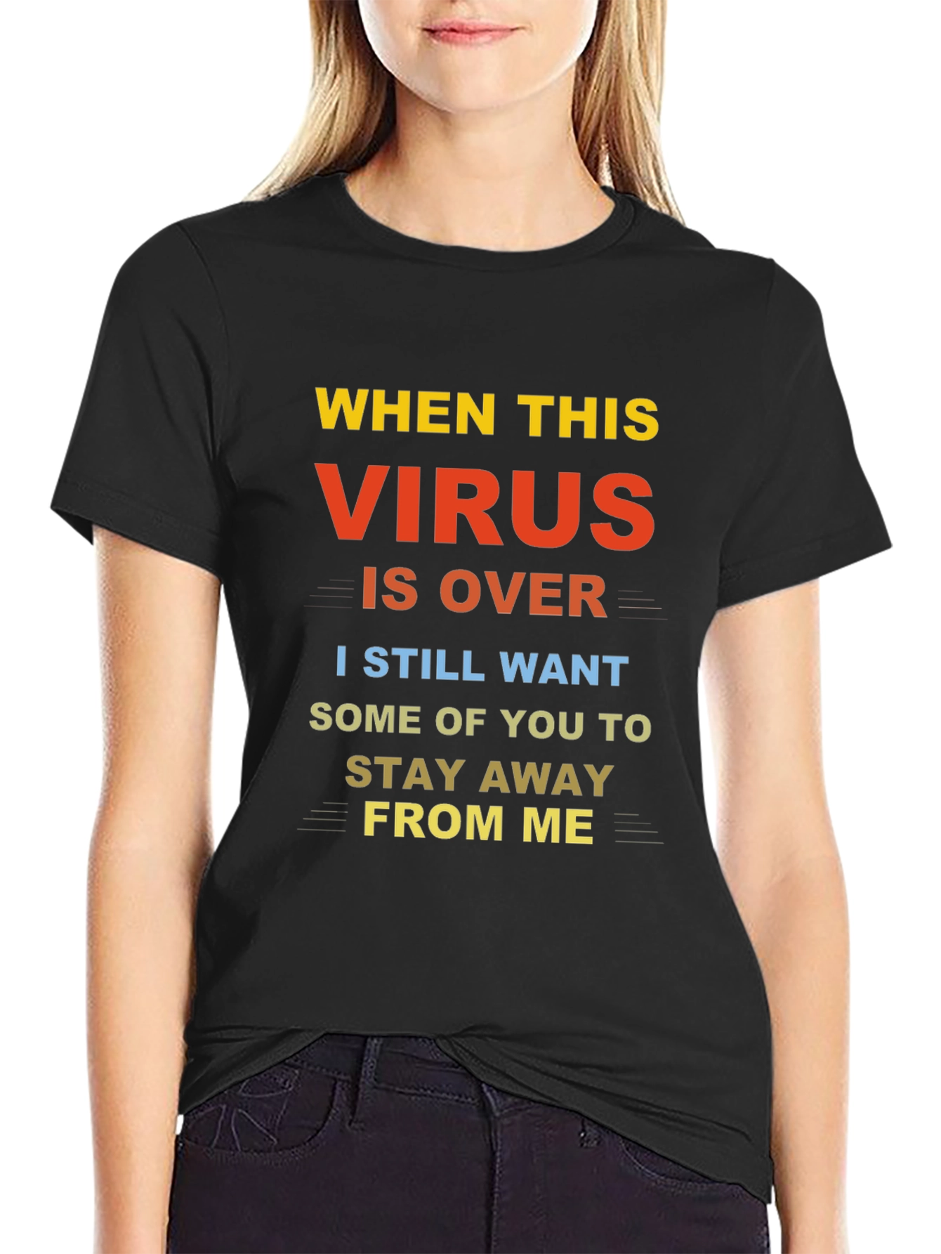 Funny Pandemic Slogan Graphic Tee