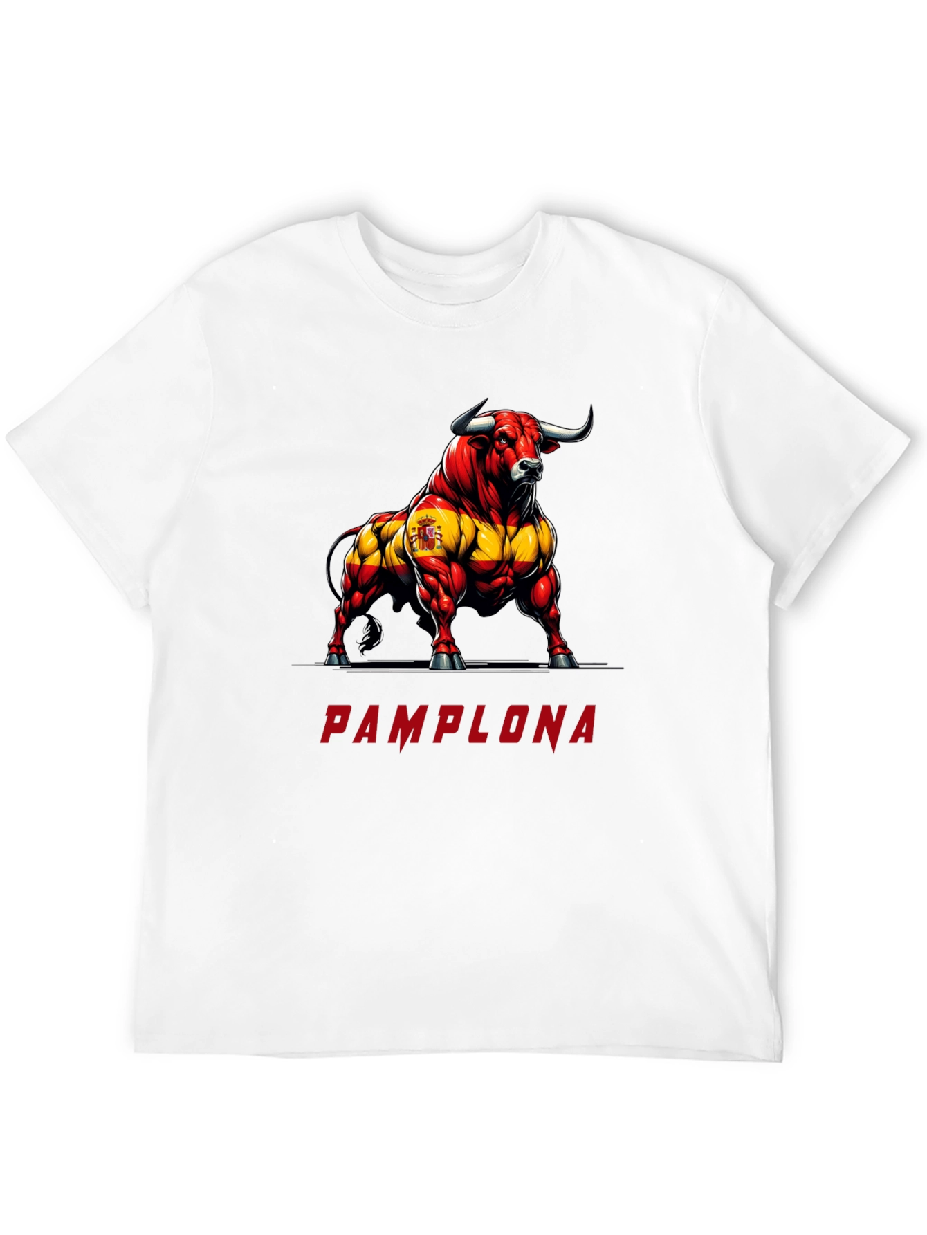 Pamplona Bull T-Shirt - Spanish Pride