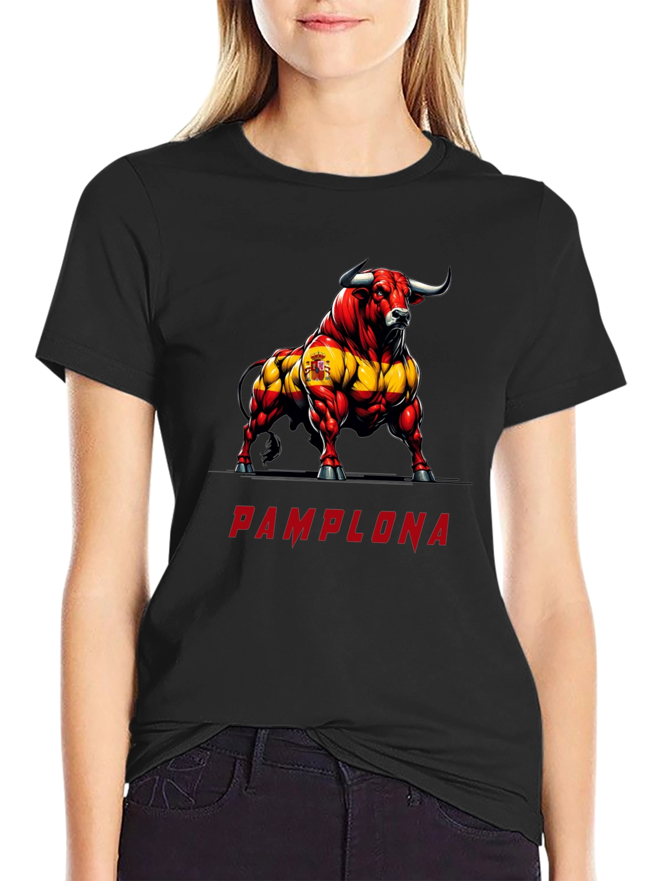 Pamplona Bull T-Shirt - Spanish Pride