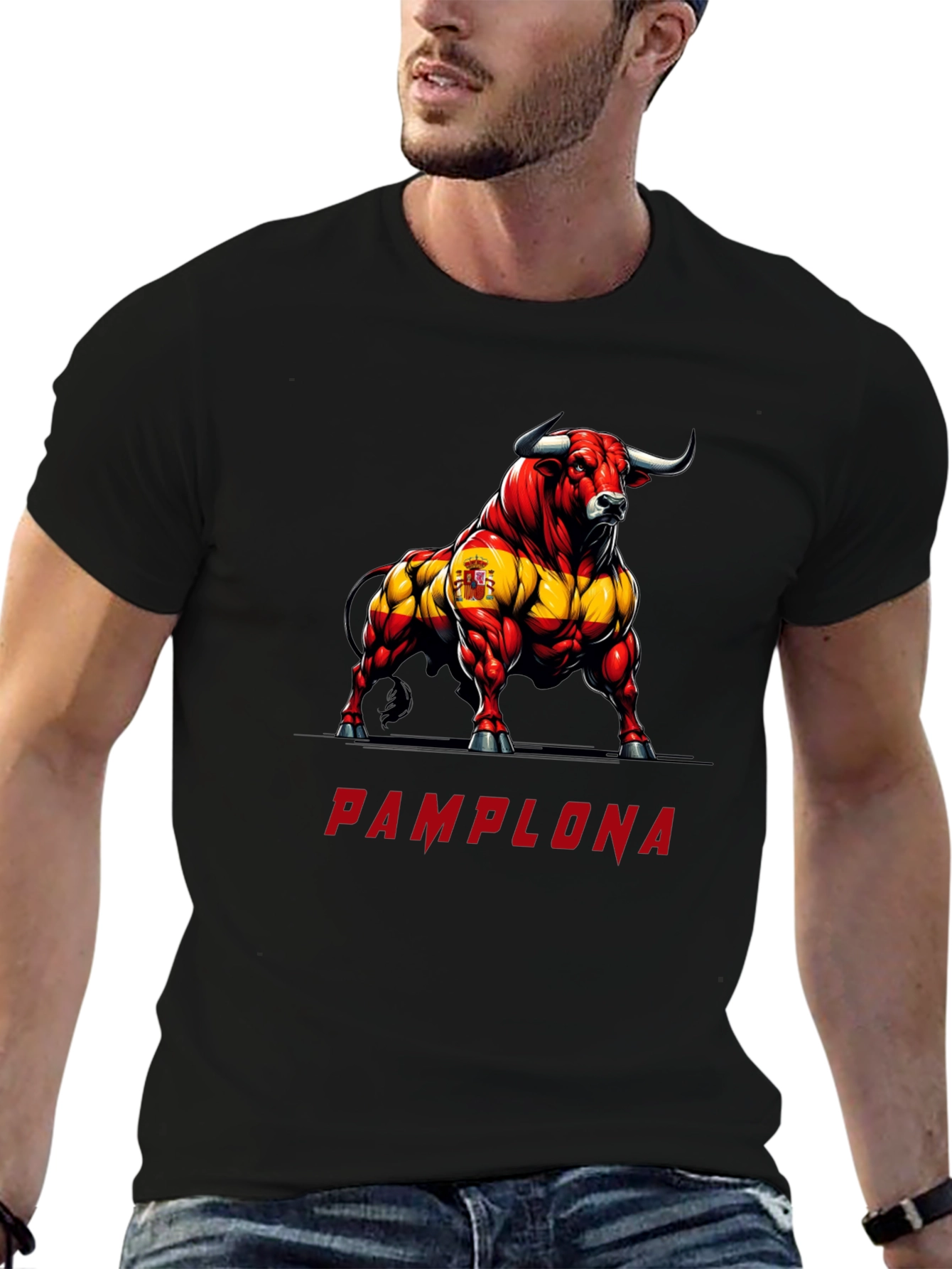 Pamplona Bull T-Shirt - Spanish Pride
