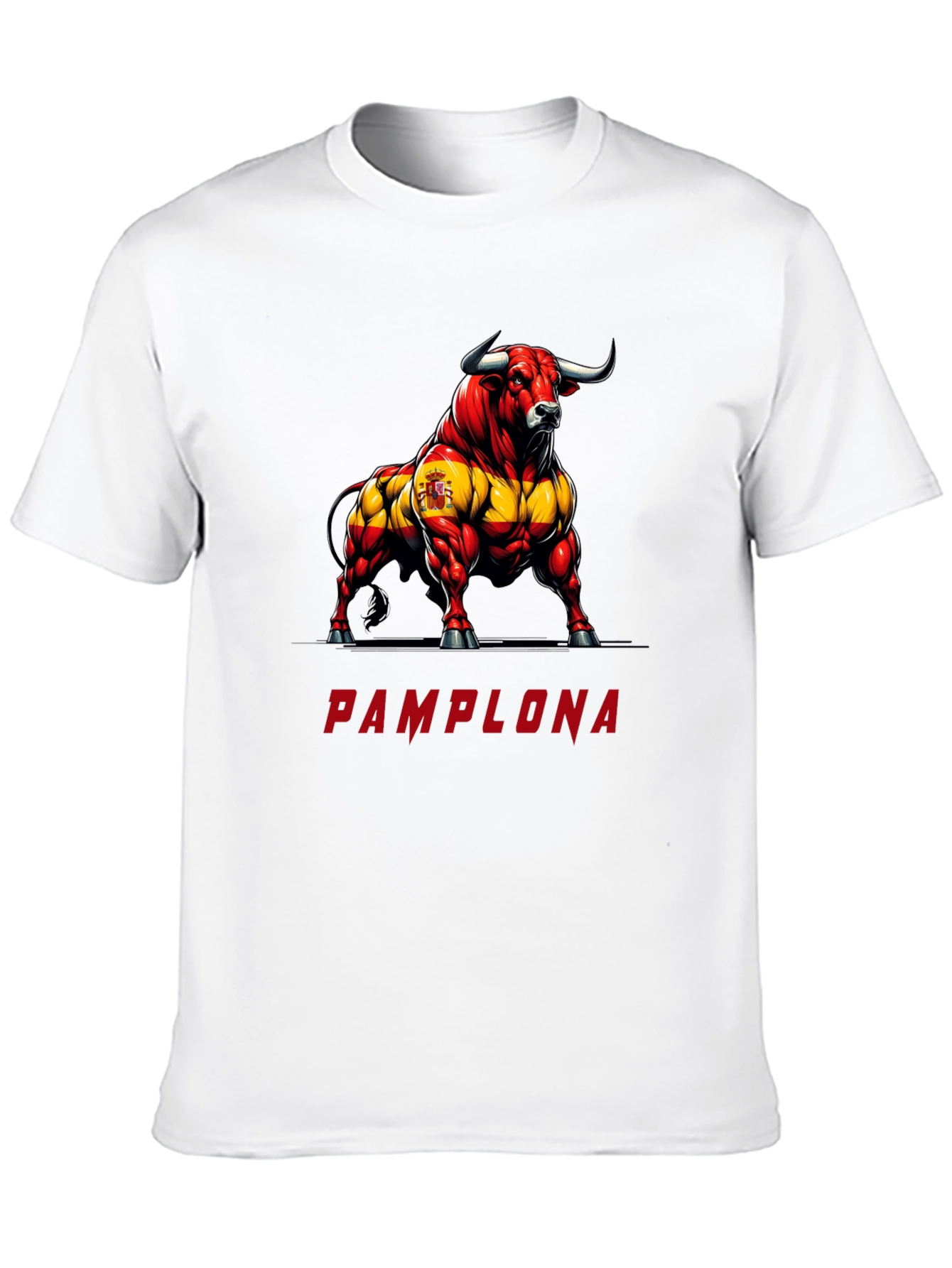 Pamplona Bull T-Shirt - Spanish Pride