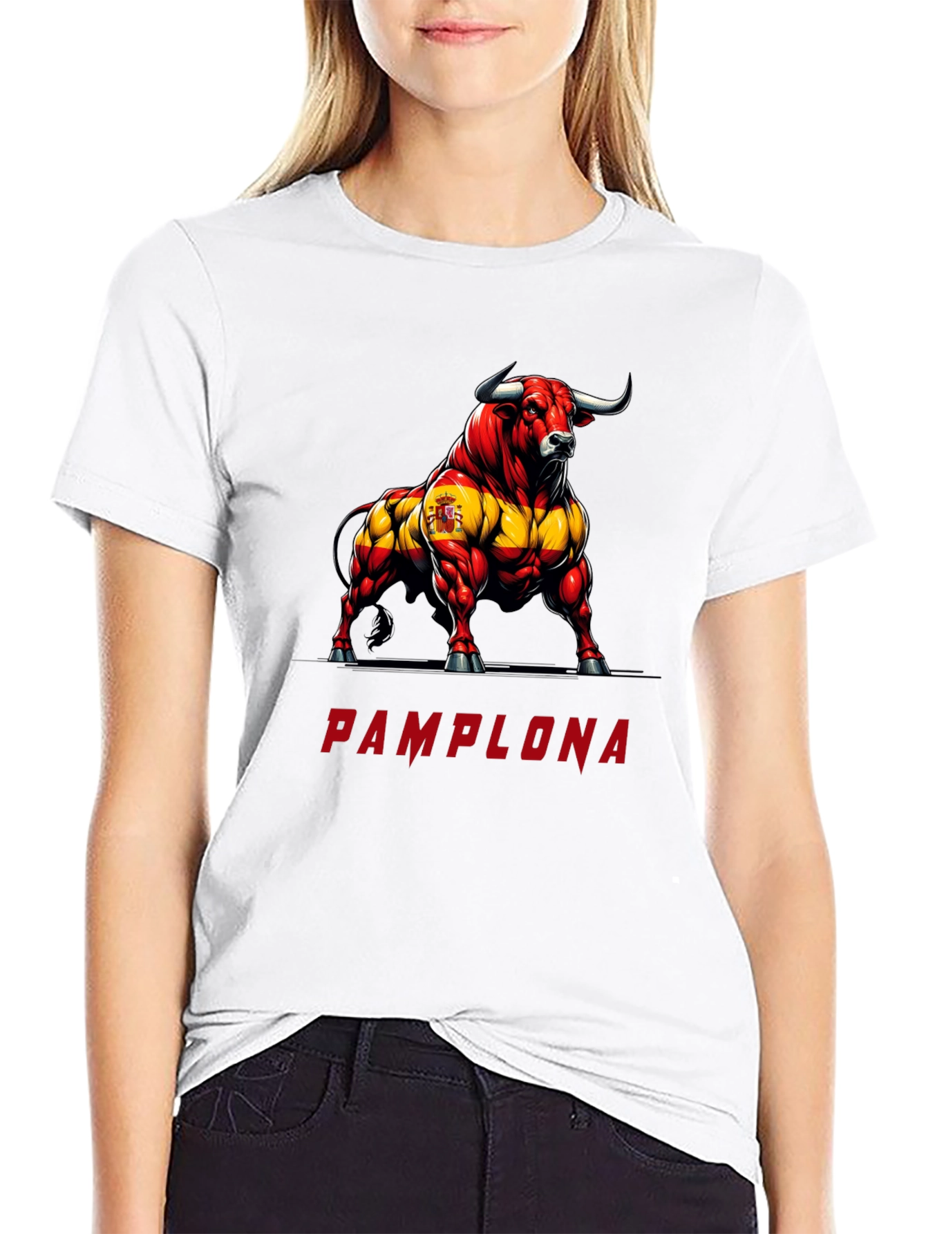 Pamplona Bull T-Shirt - Spanish Pride