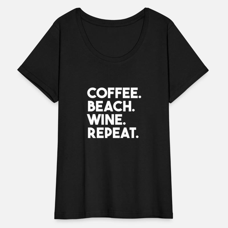 Coffee Beach Wine Repeat Beach