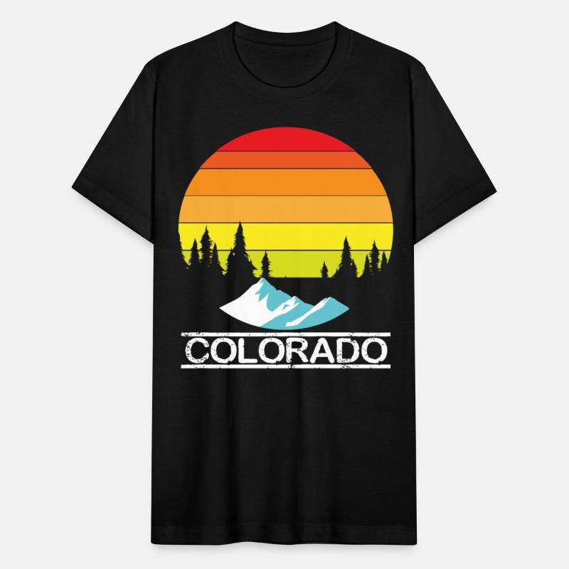 Colorado Flag Shirt Mountain Coloradan Gift