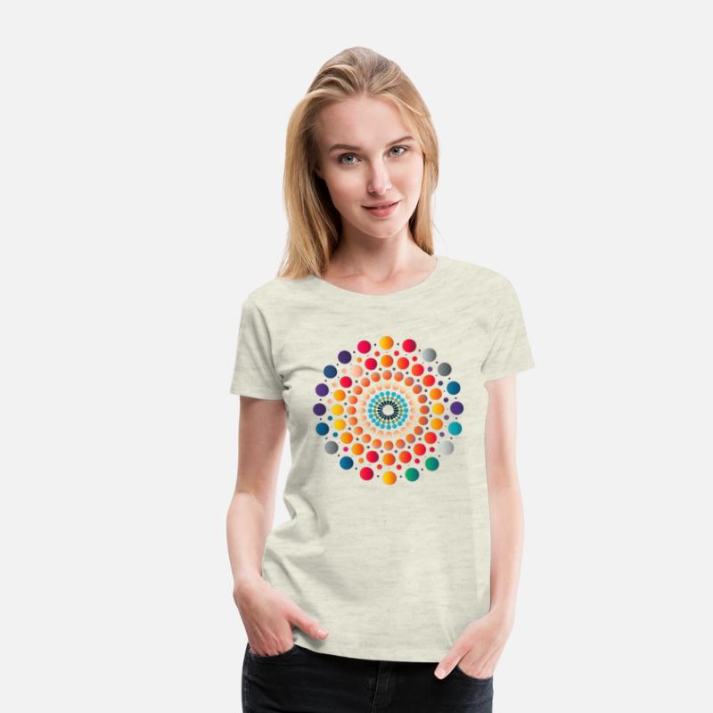 Colorful Dot Art Graphic - Dot Pattern Style