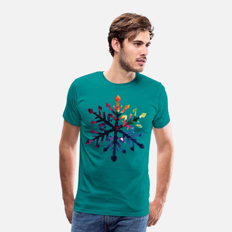 Colorful Gradient Snowflake