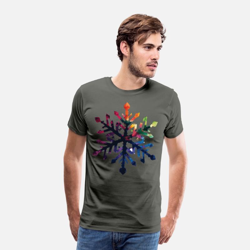 Colorful Gradient Snowflake