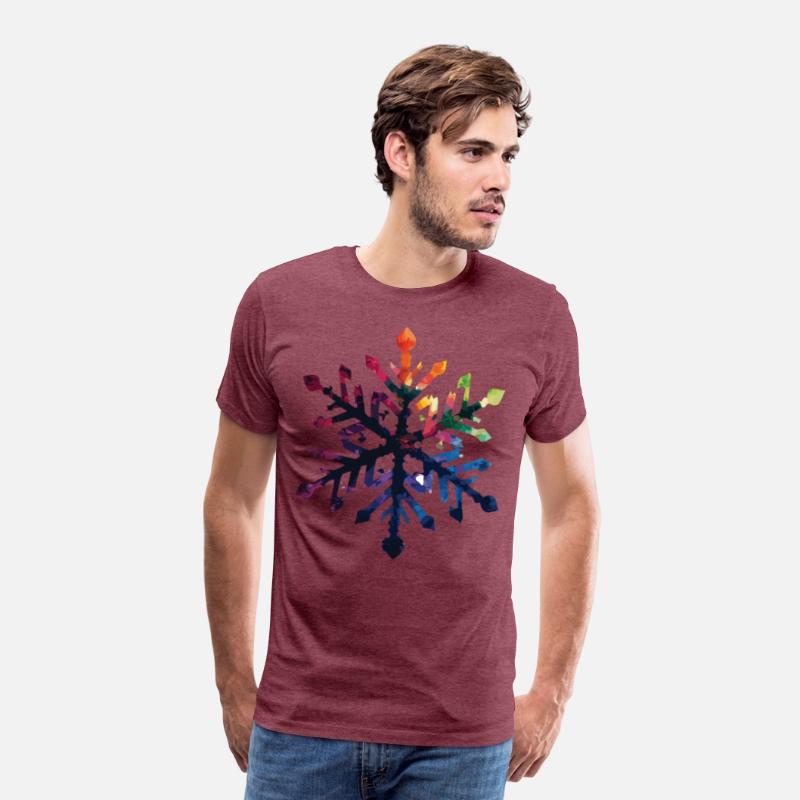 Colorful Gradient Snowflake