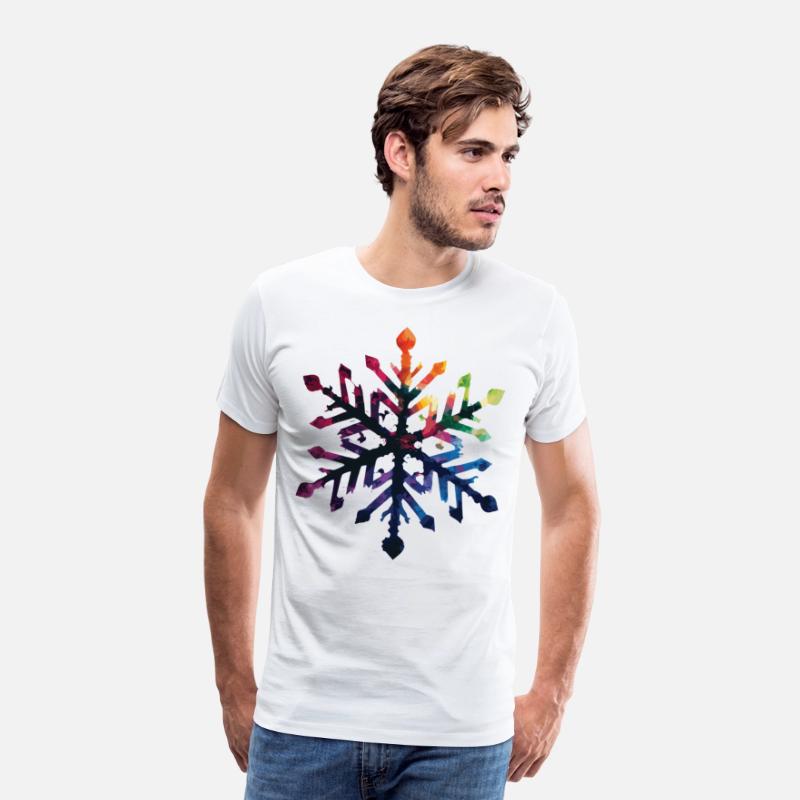 Colorful Gradient Snowflake
