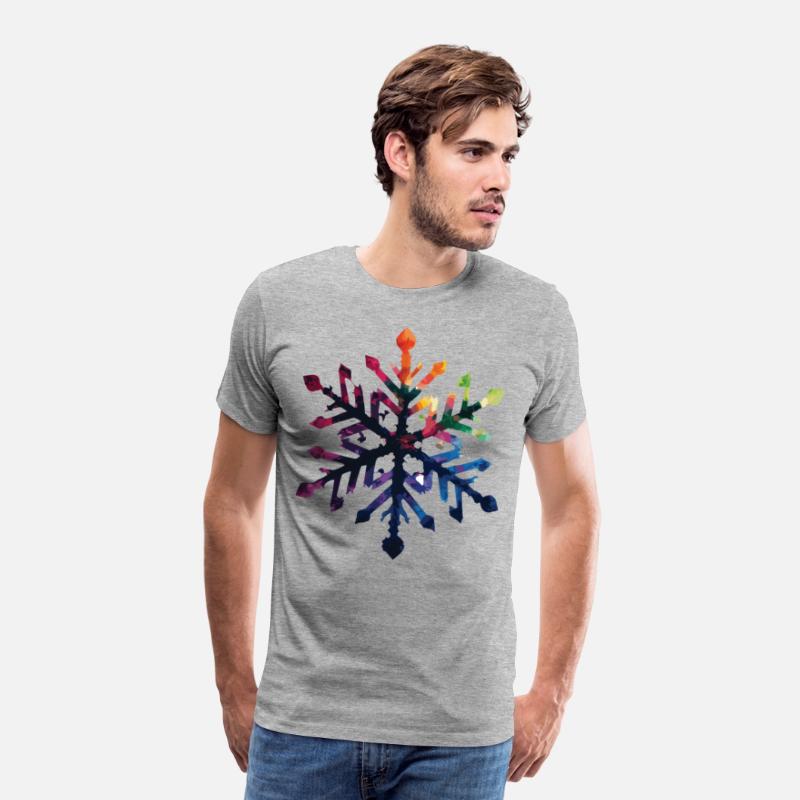 Colorful Gradient Snowflake