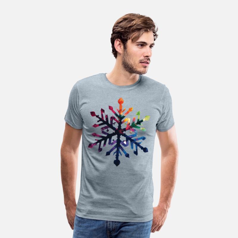 Colorful Gradient Snowflake