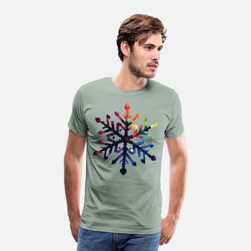Colorful Gradient Snowflake
