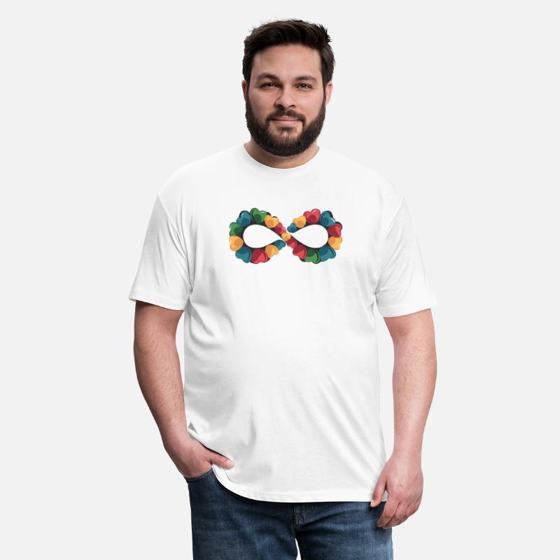 Colorful Infinity Sign with Hearts | Endless