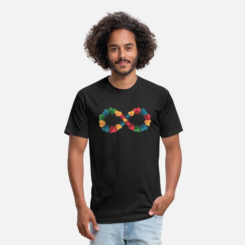 Colorful Infinity Sign with Hearts | Endless