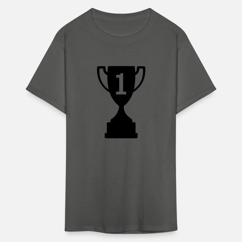 Competition cup with number 1