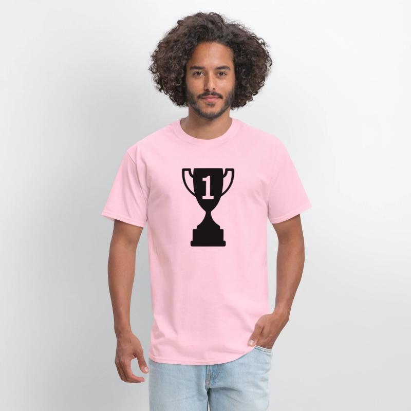 Competition cup with number 1