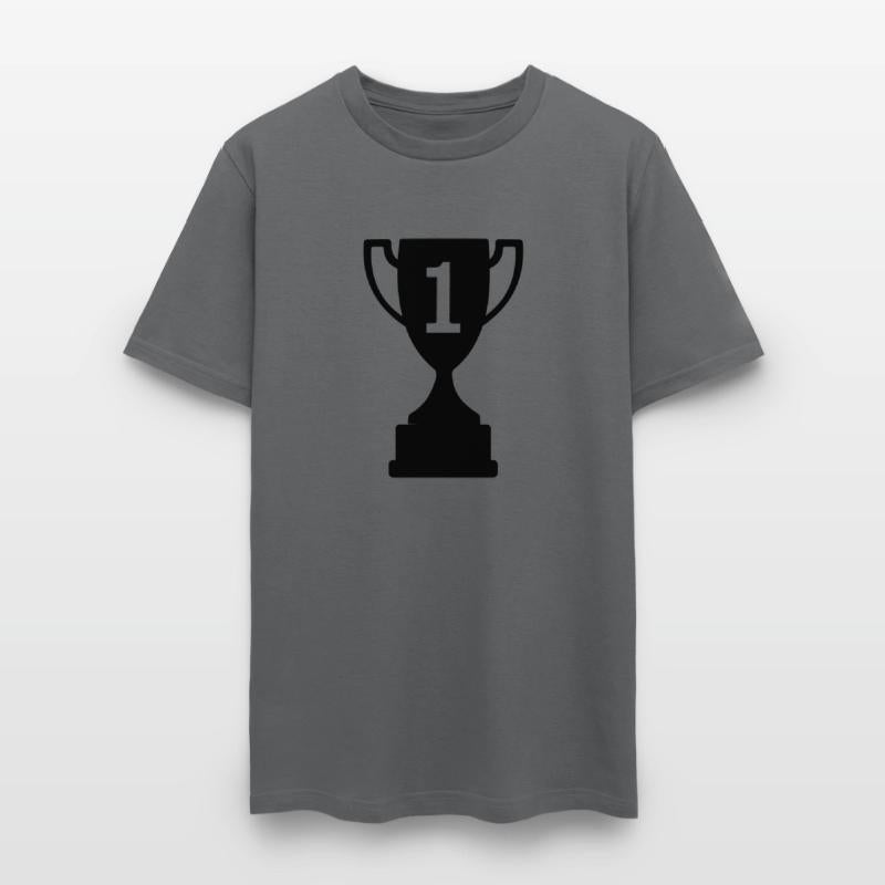 Competition cup with number 1