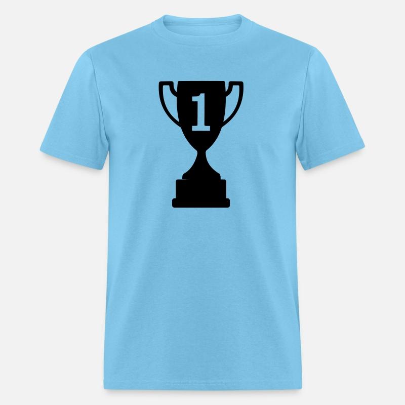 Competition cup with number 1
