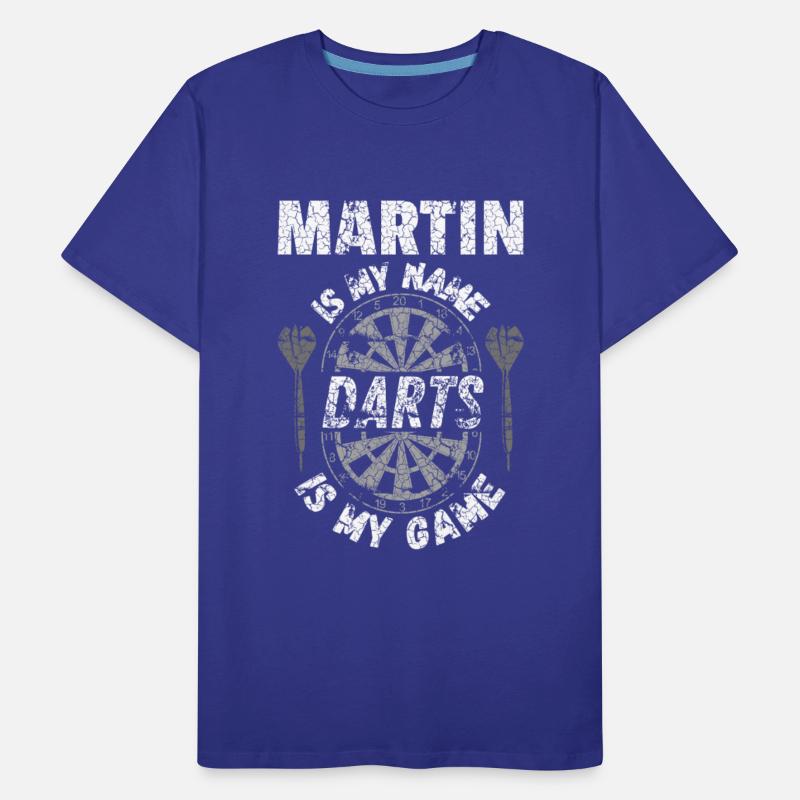 Cool Martin Darts T-Shirt - Unique Design darter