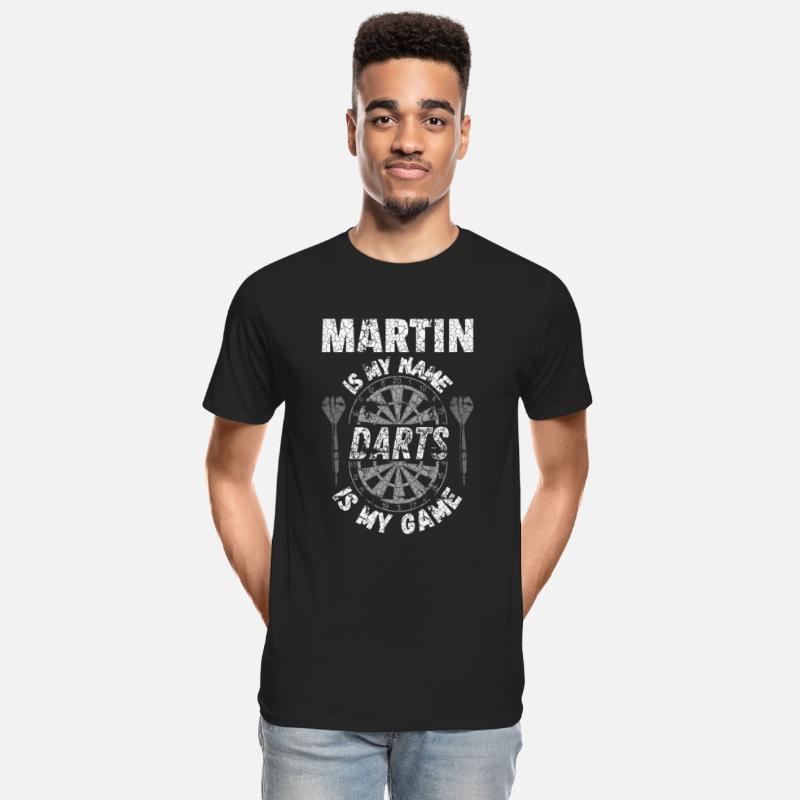 Cool Martin Darts T-Shirt - Unique Design darter