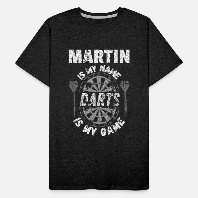 Cool Martin Darts T-Shirt - Unique Design darter