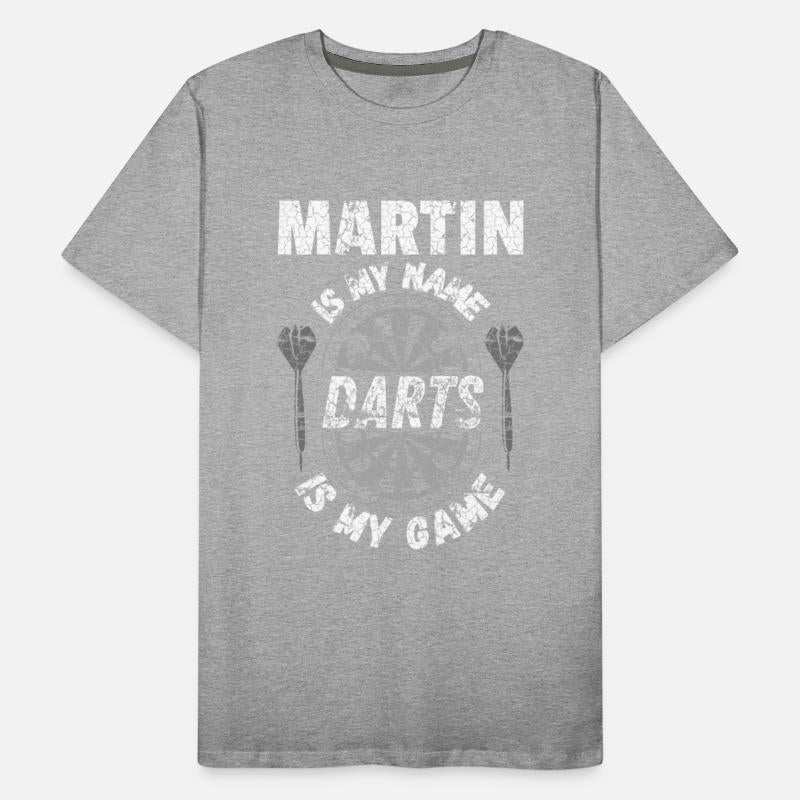 Cool Martin Darts T-Shirt - Unique Design darter