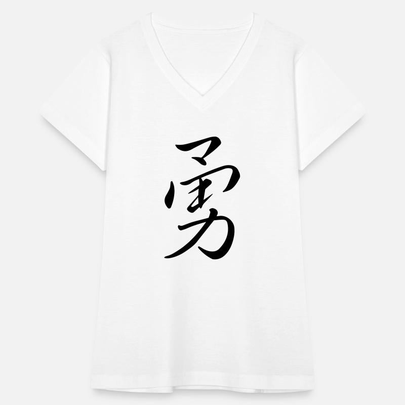 "Courage" in japanese, chinese Characters, Kanji