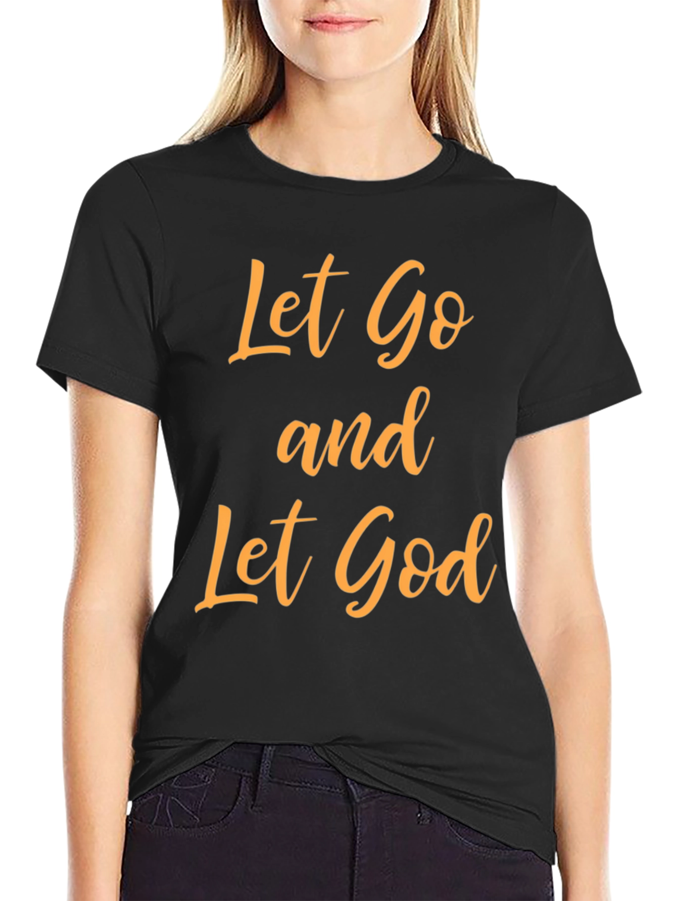Let Go & Let God Graphic T-Shirt