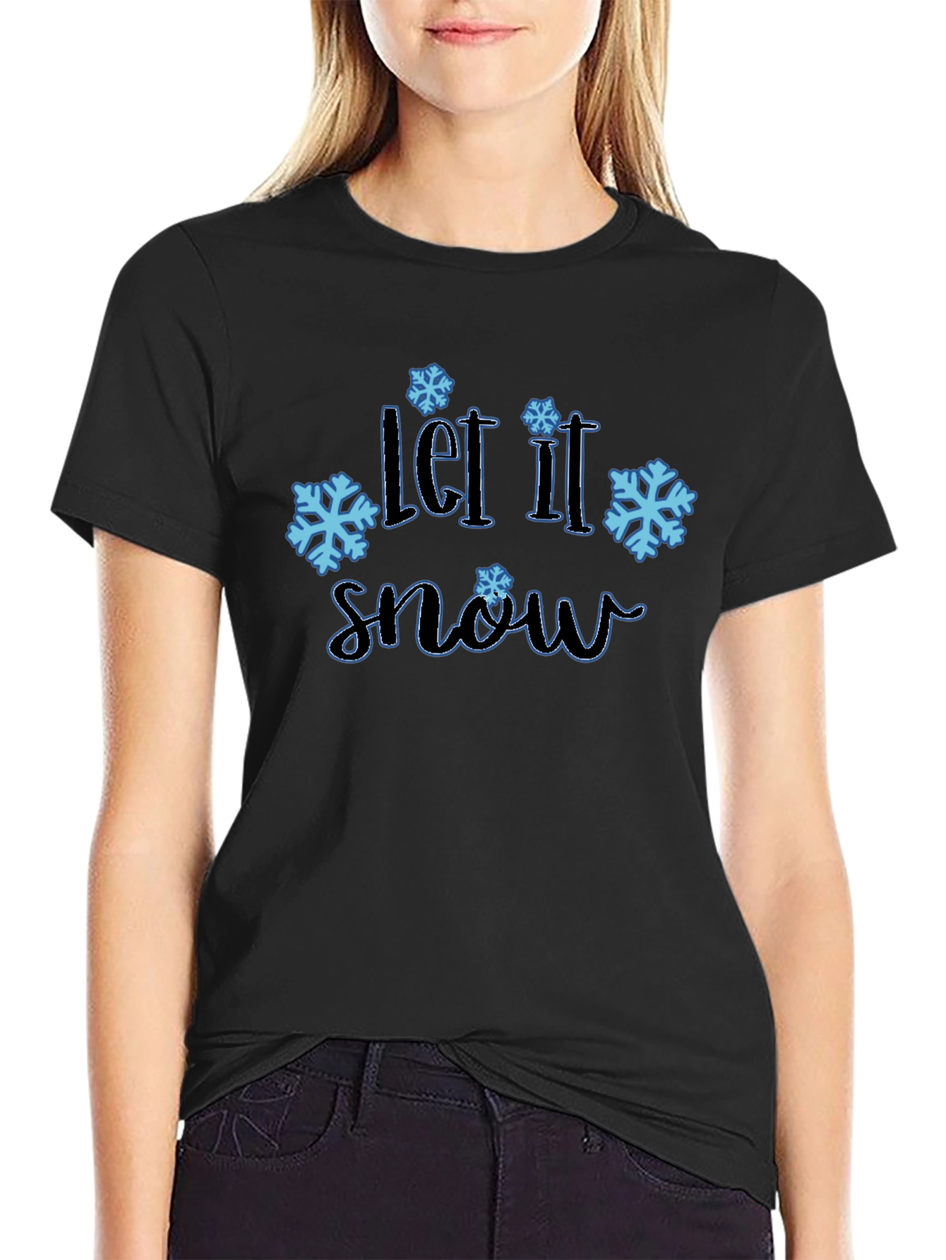 Let It Snow Graphic Tee - Holiday Edition