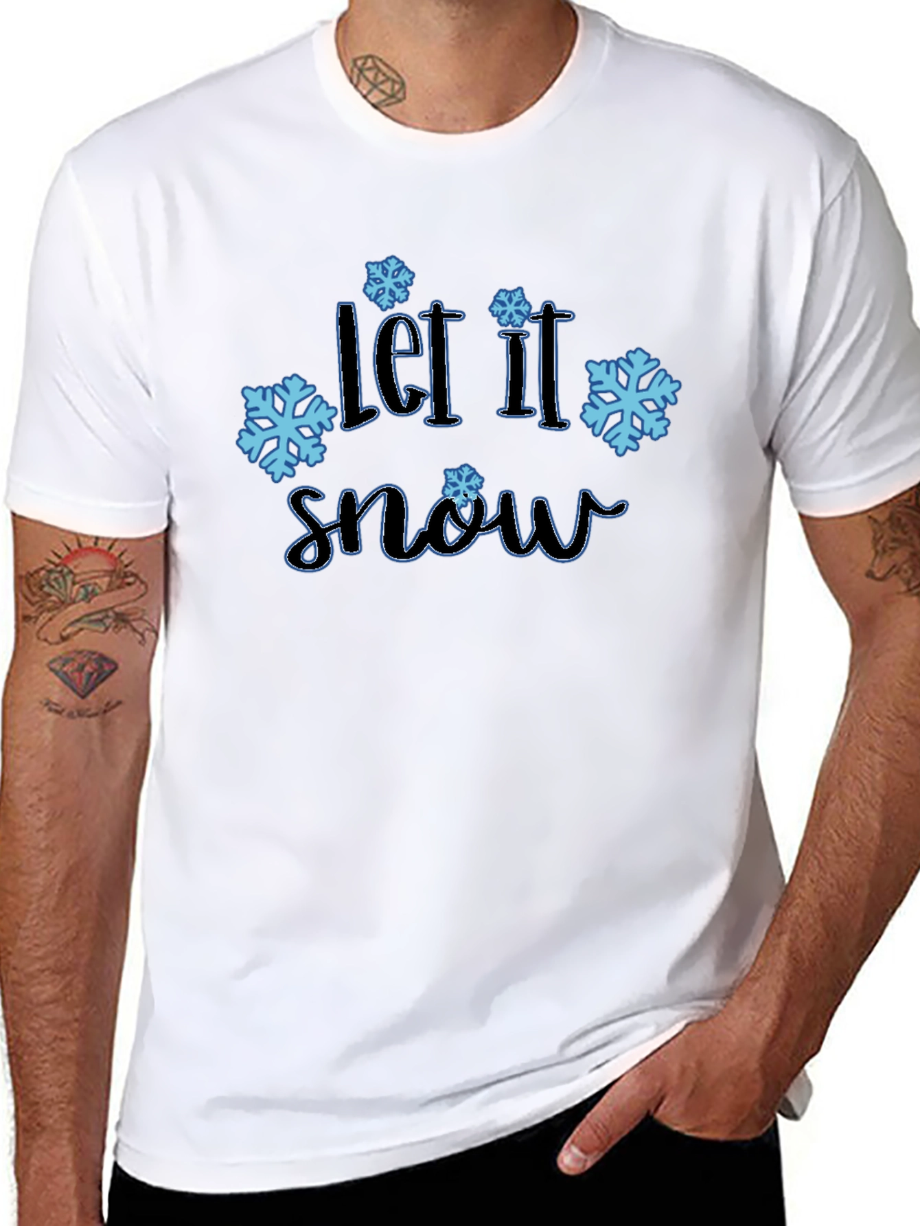 Let It Snow Graphic Tee - Holiday Edition