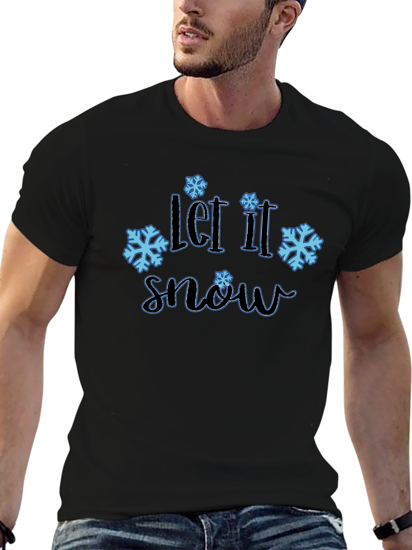 Let It Snow Graphic Tee - Holiday Edition